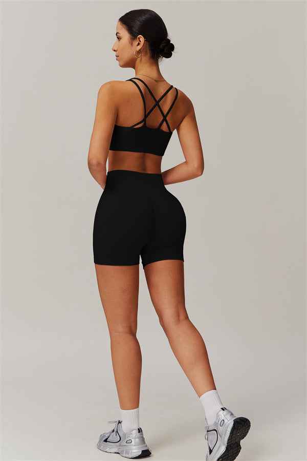 The Nova Pulse Sports Bra Shorts 2-Piece Set
