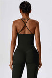 The Lily Belle Sports Bra Flared Leggings 2-Piece Set