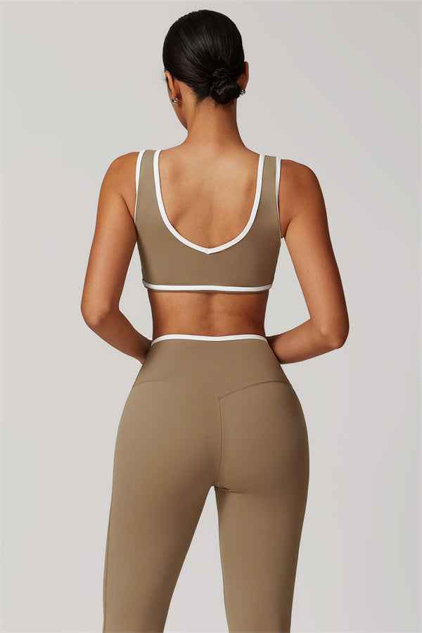 The Stamina Sports Bra Flared Leggings 2-Piece Set