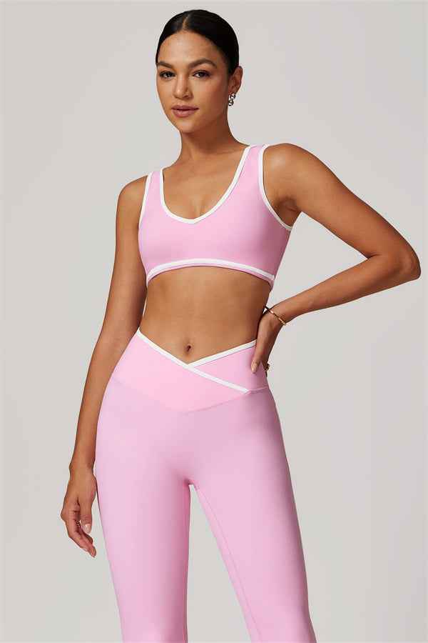 The Stamina Sports Bra Flared Leggings 2-Piece Set