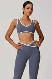 The Stamina Sports Bra Flared Leggings 2-Piece Set