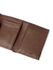 SleekCut Tri-Fold Wallet - Brown