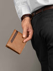 Stripe Brown Men's Wallet
