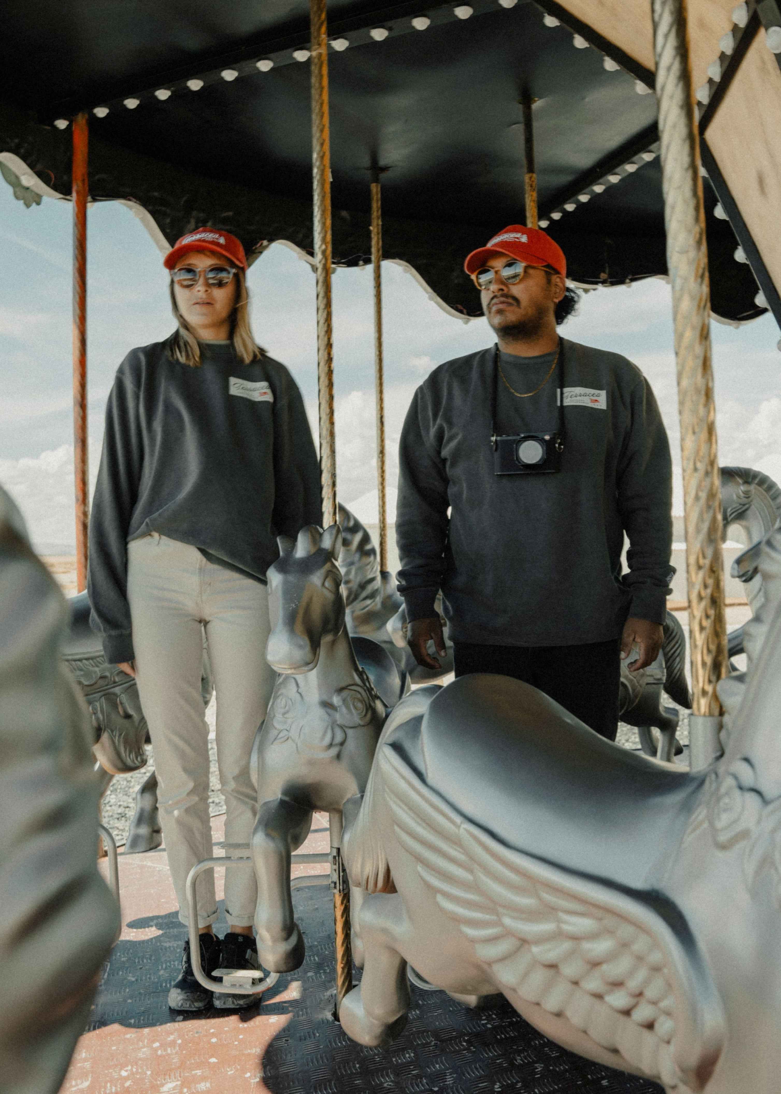 PENNANT CREWNECK SWEATSHIRT