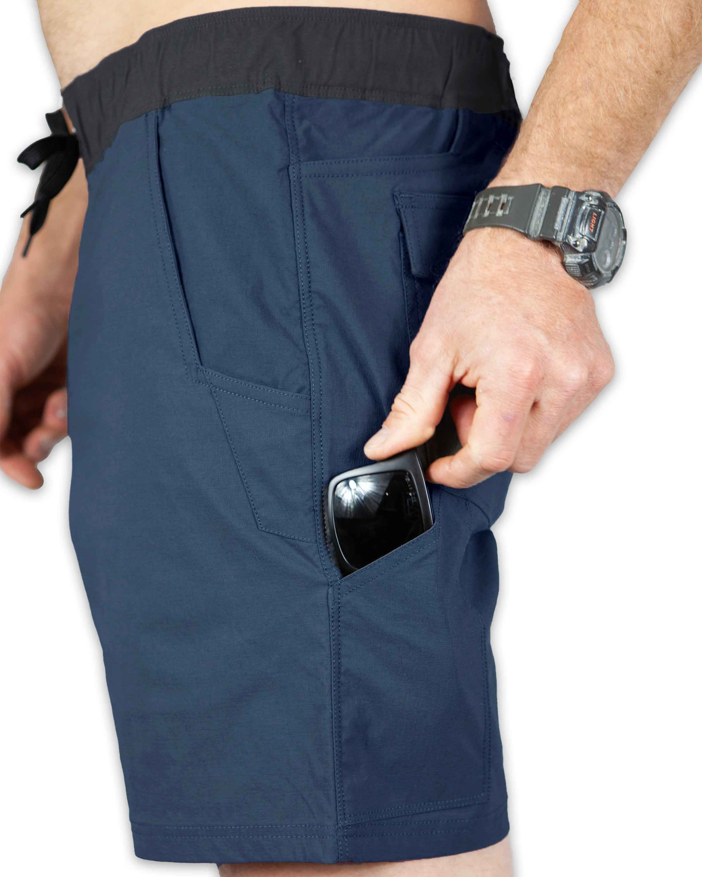 Thunderbird Short - Grey Blue