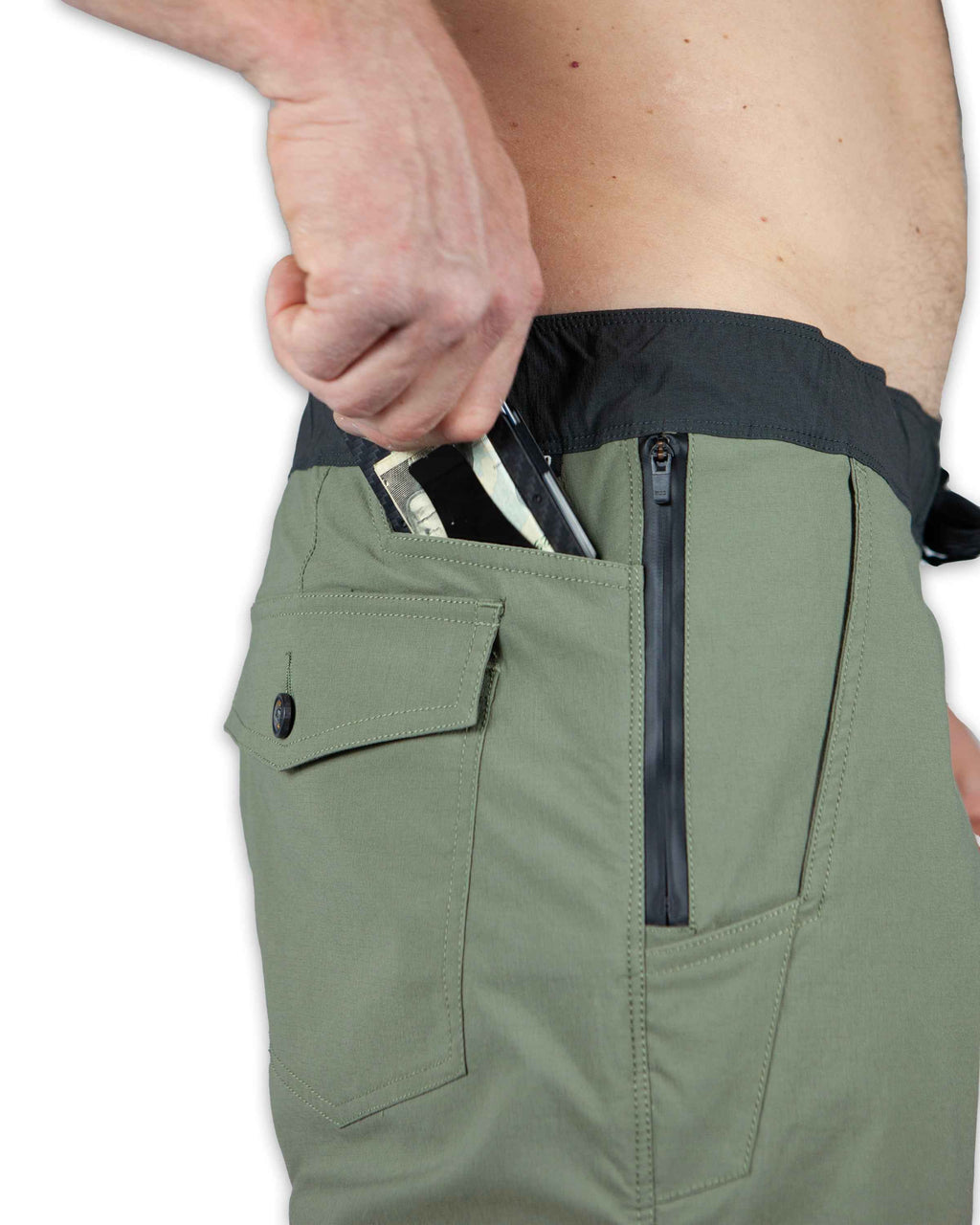 Thunderbird Short - Rye Green
