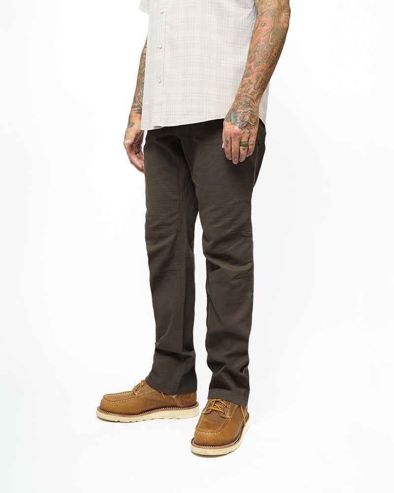 Trailblazer Taper Fit Pants - DK BRN