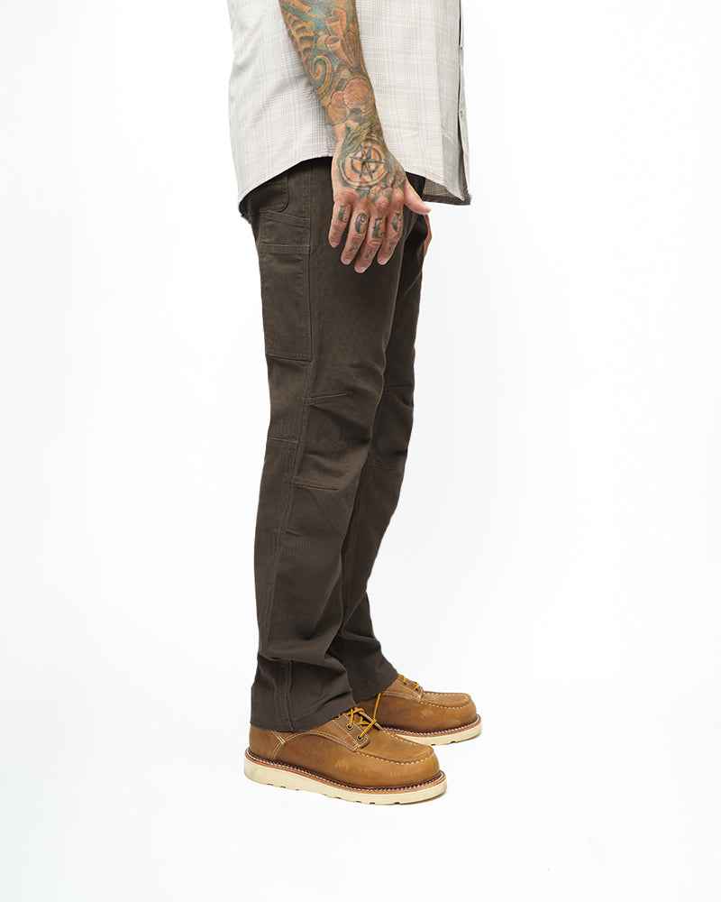Trailblazer Taper Fit Pants - DK BRN