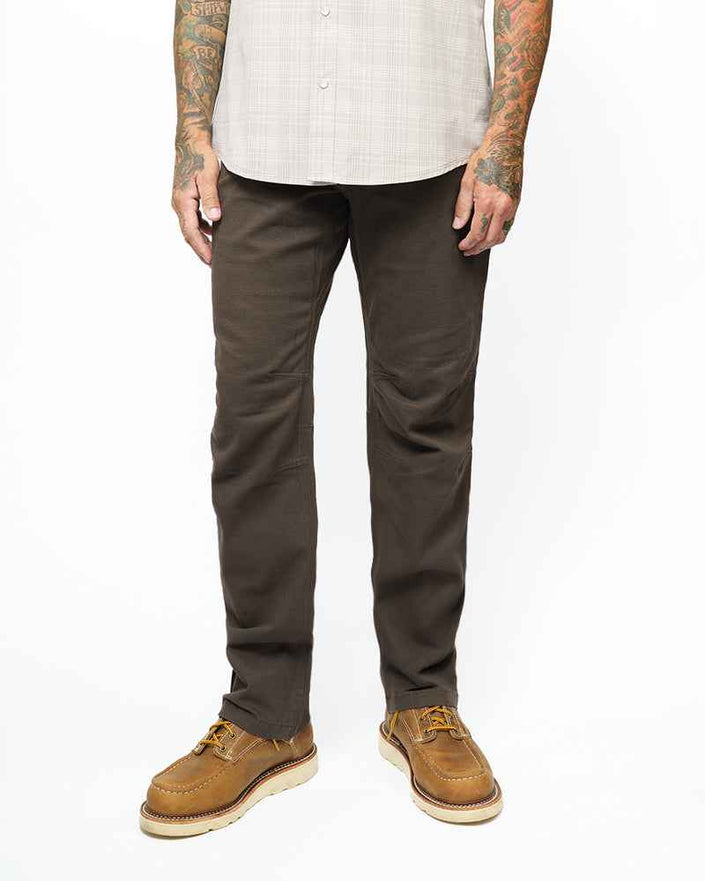 Trailblazer Taper Fit Pants - DK BRN