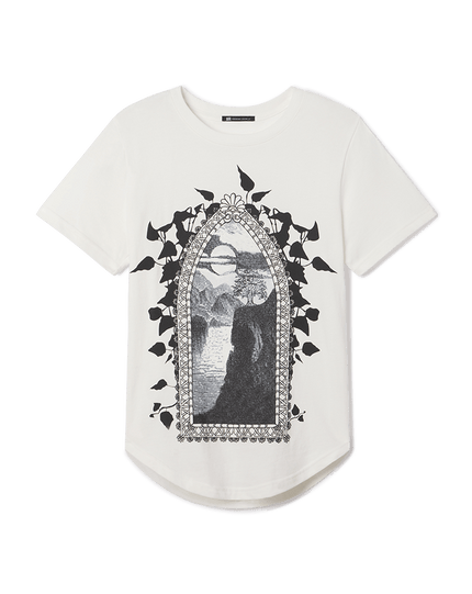 Through the Looking Glass Tee - Salt
