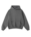 GREY VINTAGE HOODIE