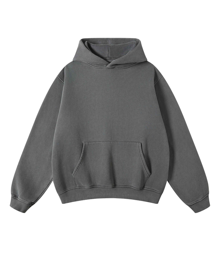 GREY VINTAGE HOODIE