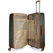 Vintage 3 Piece Expandable Retro Luggage Set