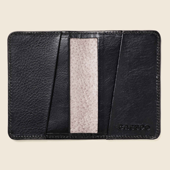 Compact Bifold with RFID protection - Black