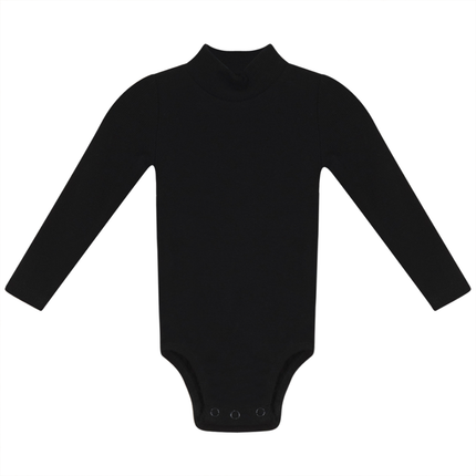 Rib Basic Henley Onesie