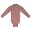 Rib Basic Henley Onesie