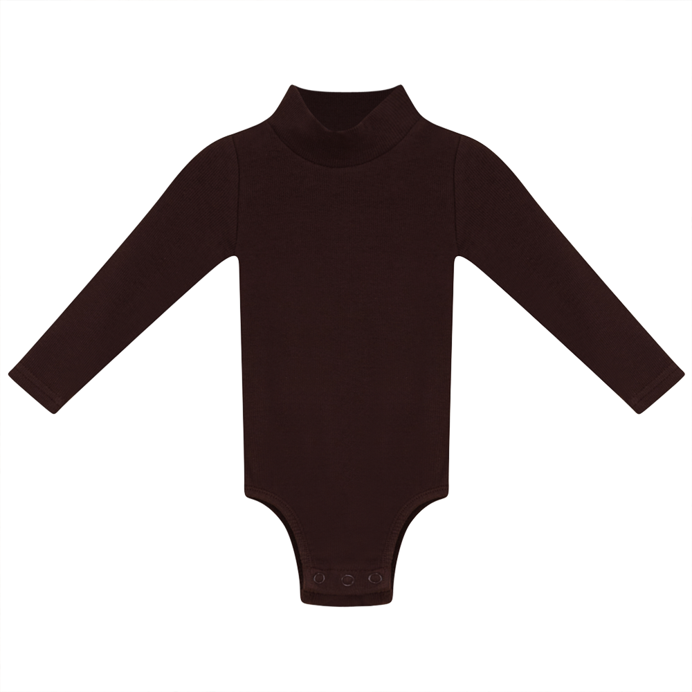 Rib Basic Henley Onesie