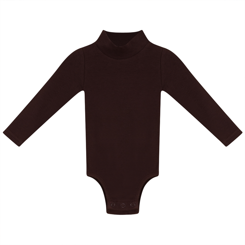Rib Basic Henley Onesie