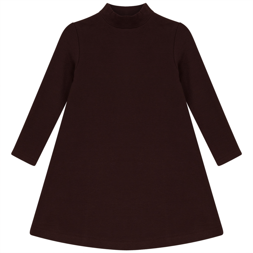 Rib Basic Henley Dress