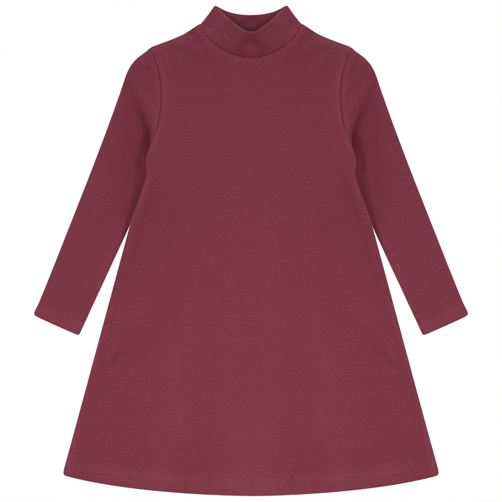 Rib Basic Henley Dress