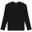 Rib Basic Henley Top