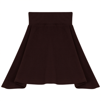 Rib Basic Henley Skirt