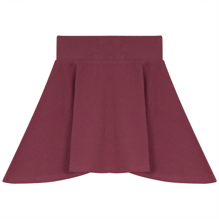 Rib Basic Henley Skirt
