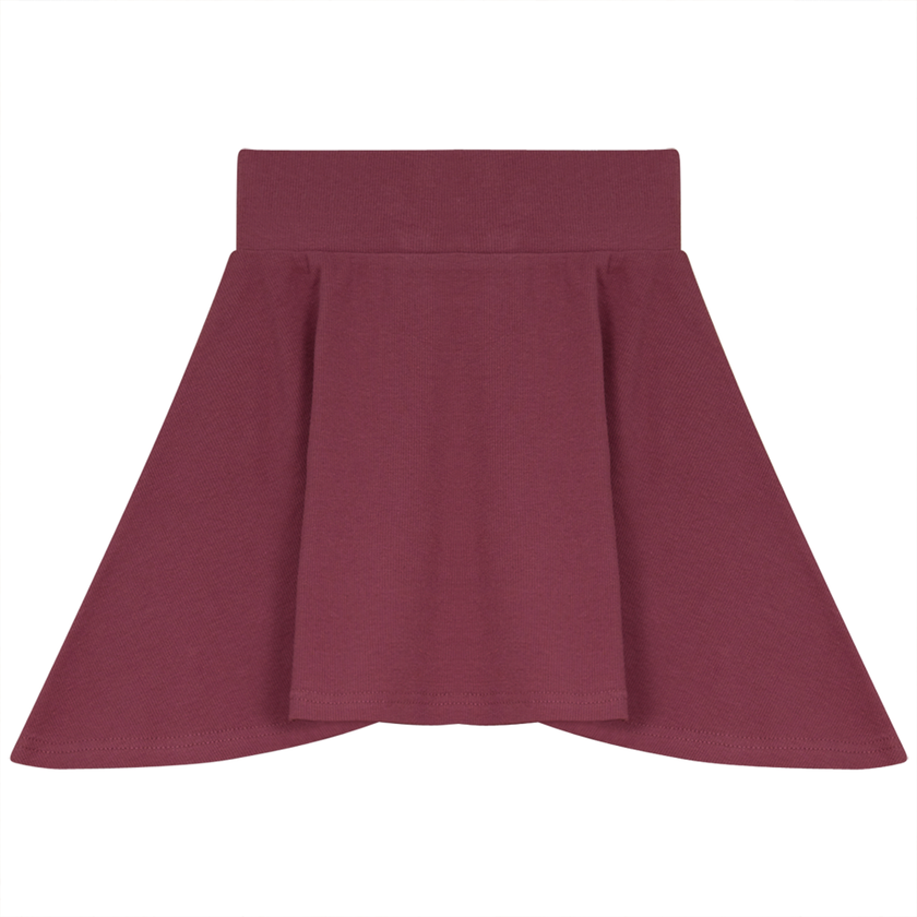 Rib Basic Henley Skirt