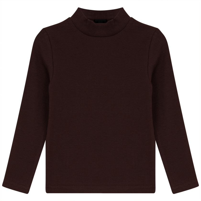 Rib Basic Henley Top