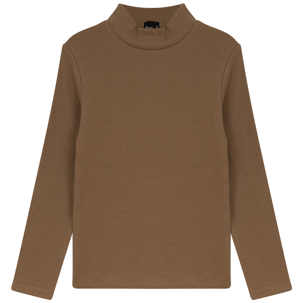 Rib Basic Henley Top