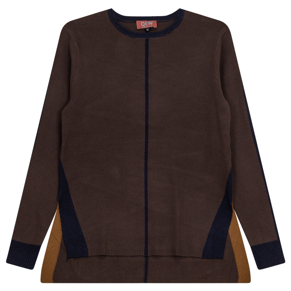 Sweater With Contrast Color