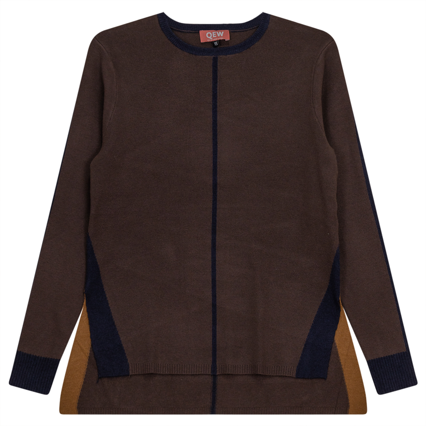 Sweater With Contrast Color