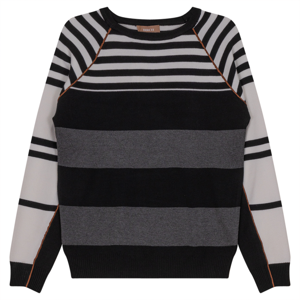 Striped Knit Sweater