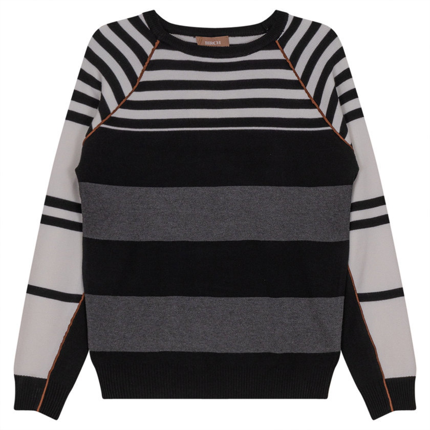 Striped Knit Sweater
