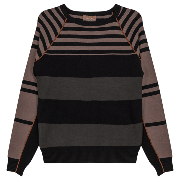 Striped Knit Sweater