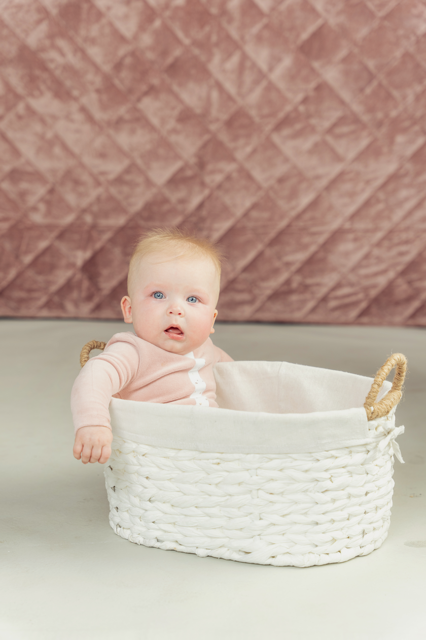 White And Gold Stars Print Velour Onesie