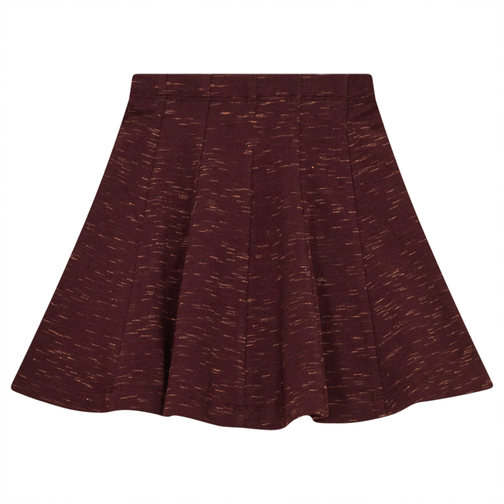 Paneled Stretch Mix Skirt