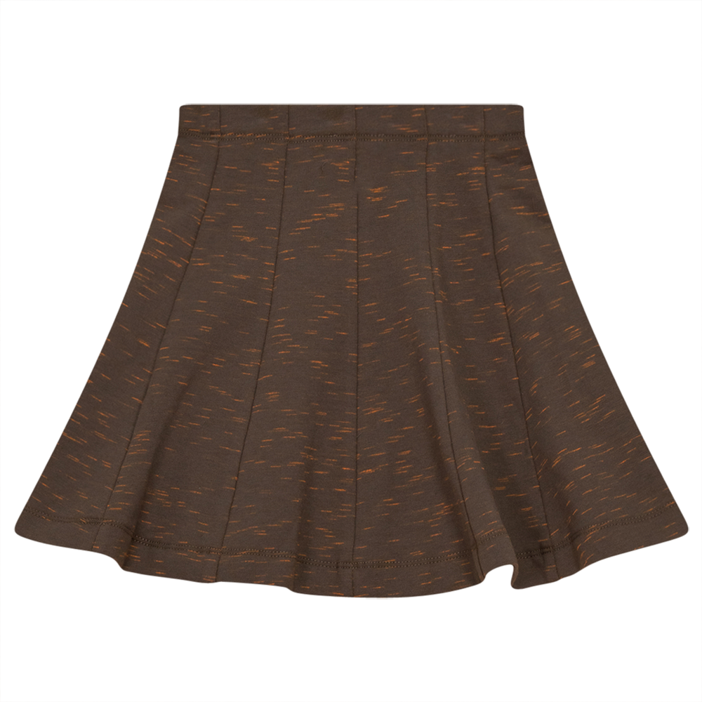Paneled Stretch Mix Skirt