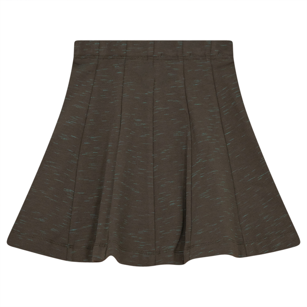 Paneled Stretch Mix Skirt