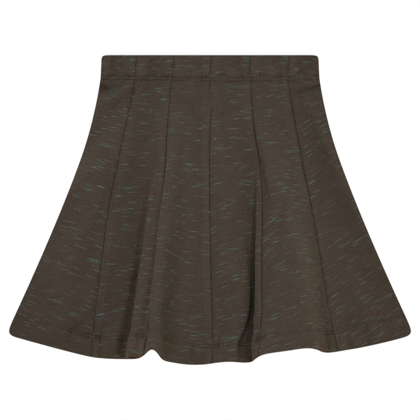 Paneled Stretch Mix Skirt