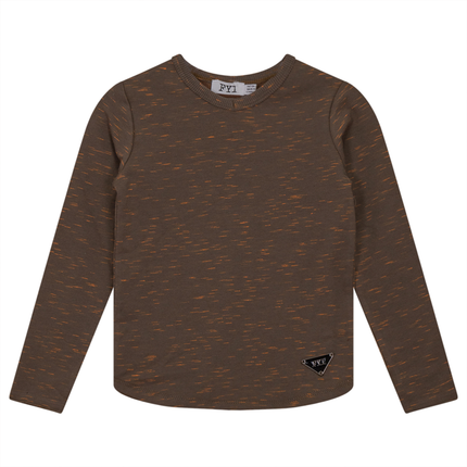 V-Neck Stretch Mix Top