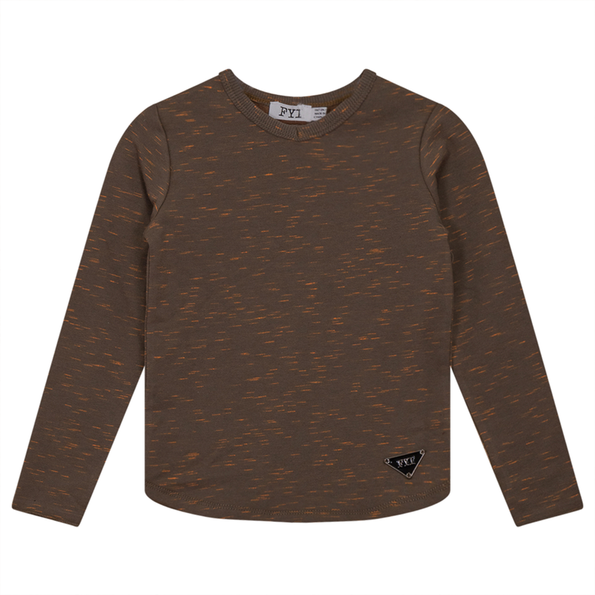 V-Neck Stretch Mix Top