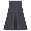 Pleated Knit Skirt