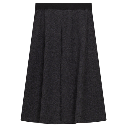 Fine Rib Flare Skirt