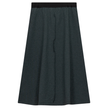 Fine Rib Flare Skirt