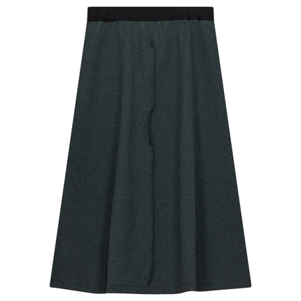 Fine Rib Flare Skirt