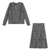Square Chaine Print 2pc Set