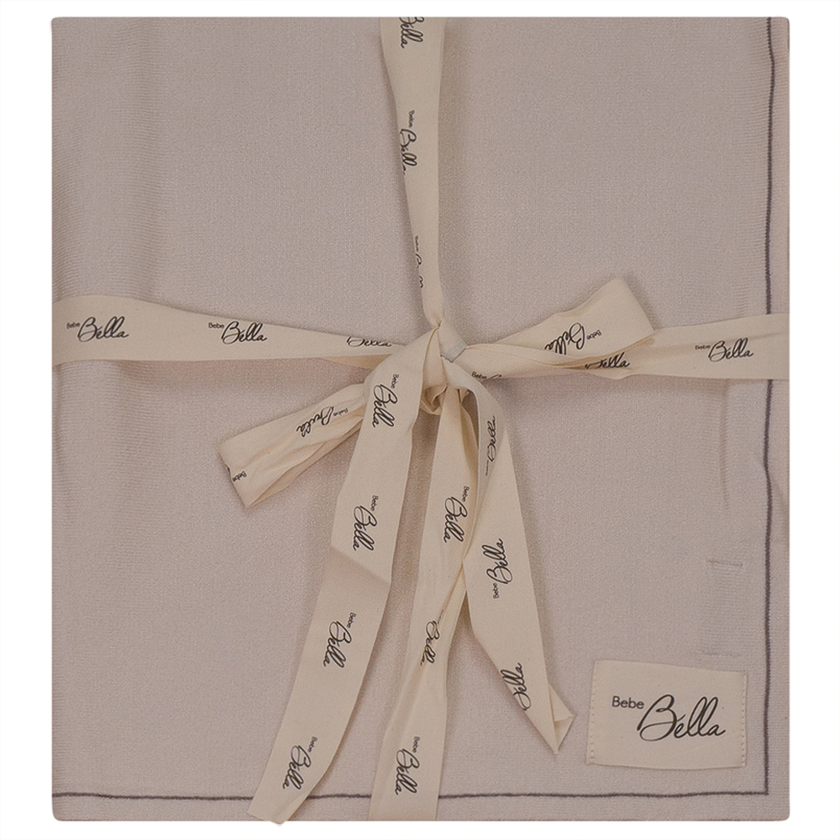 Knit Checkered Hot Air Balloon Blanket