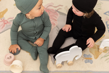 Onesie With Knitted Hat