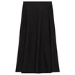 Suede A-Line Midi Skirt